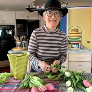 Joel McHale Instagram - After a long long battle with Alzheimer’s, my lovely, wonderful, funny, beautiful mother-in-law Sally, whom had all the style on Earth…left this place. I met her back in 1993. She was so good to me as I courted @semchale. Her patience and bravery at watching her daughter date an actor and eventually marry him was epic. Everyone loved Sally. She was a force and was always game. She taught swimming in the ocean, the best gardener you’ve get seen, worked harder than anyone, and knew how to throw a party. Her generosity was biblical and her grandsons loved the heck out of her.  And boy am I glad she had @semchale. The PNW is a much better place because of her. I will miss you dearly Sally. Love you