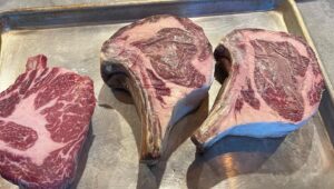 Joel McHale Instagram - We live in the golden age of….STEAK. (Just don’t screw it up) #steak #crowdcow #knifemodernsteak #aplsteak #meat #harcorecarnivore #finexcookware #buckheadbutchershop