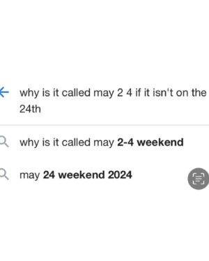 Joelle Farrow Instagram - No way I was the only one confused may 2 4 wasn’t on may 24th.