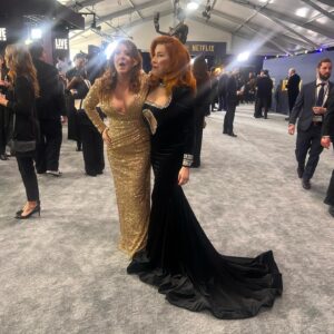 Joely Fisher Instagram - What a celebration…it was a coming out party…it was an explosion of art…it was pure joy to see everyone post an extraordinary year. After long arduous months shoulder to shoulder striking against the entities that were all present last night. Thank you to all the strike captains and members who walked those lines while we negotiated our billion dollar deal. Last night we honored you and the performances we loved the most. We have come through a once in a generation moment together. Do EVERYTHING in 2024. I cannot wait for the renaissance .
Fisher out!!!
#sagawards #celebration #redcarpet #madamesecretary #thisiswhatleadershiplookslike #labor #glam #hollywood #hollywoodroyalty #oldhollywood #imnotbadimjustdrawnthatway #awardshow #aboutlastnight #union #bossbabe #saturdaynight