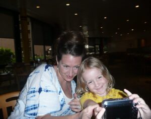 Joely Fisher Instagram - Please wish a belated birthday to my daughter True Harlowe. On 02/02/06 this whipsmart, ethereal , sensitive creature came through me with her wings still attached. Nana asked just the other day whether she had them underneath her hoodie. Born once upon my mattress right there in ENCINO. Water slowed us down a bit…but all at once , there she was…barely any sound, staring deeply into my eyes—skin to skin. Instantly connected. Fast forward through the flipbook of images of parties and trips and trips around the sun. She grows more beautiful inside and out. All the places of higher education would like to have her…that’s what she has been for me…an education. How can we love deeper than our children….they are our teachers. Boy this goes fast!!!I love you truly, madly and above all deeply my middle….the center of it all.  XO♥️Mama.  #birthdaygirl #true #truelove #truelovestory❤️ #middlechild #love #sisters #thisis18 #senior #collegebound #babygirl