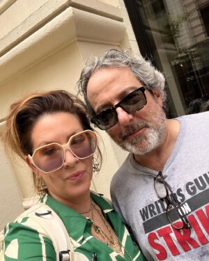 Joely Fisher Instagram - Swipe through week one. Photo number one (midnight July 13,2023)There is no joy in calling for a strike. We negotiated, deliberated and agonized. The difference of what they(the AMPTP) had to offer and the fair and just contract we deserved and fairly bargained for was too immense to consider. The 160k people I feel responsible for…I pray(I’ve been doing that lately) will thank us for later(hopefully sooner) Until the time we are invited back to the table in earnest…not “uncivilized” not “unreasonable” not “greedy” …. WE STRIKE!!!
#sagaftrastrong #sagaftrastrike #madamesecretary #uncivilized #union #solidarity #holdtheline #netflixnochill #strike #actor #strikeapose #normarae