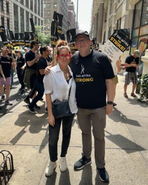 Joely Fisher Instagram - Swipe through week one. Photo number one (midnight July 13,2023)There is no joy in calling for a strike. We negotiated, deliberated and agonized. The difference of what they(the AMPTP) had to offer and the fair and just contract we deserved and fairly bargained for was too immense to consider. The 160k people I feel responsible for…I pray(I’ve been doing that lately) will thank us for later(hopefully sooner) Until the time we are invited back to the table in earnest…not “uncivilized” not “unreasonable” not “greedy” …. WE STRIKE!!!
#sagaftrastrong #sagaftrastrike #madamesecretary #uncivilized #union #solidarity #holdtheline #netflixnochill #strike #actor #strikeapose #normarae