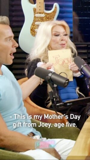 Joey Lawrence Instagram - Special #MothersDay episode out now! My mom is bringing out the old letters 😂🌸🌸