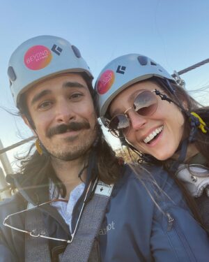 Joey Richter Instagram - 🧗🏻‍♂️WILD Australian Photos Incoming 🌄 On me & @slowpez8’s lil post-tour adventure in the #BlueMountains of NSW ⛰️, we were treated to the MOST special experience at @scenicworld_aus! During our time there we discovered firsthand that the Blue Mountains are maybe the most beautiful place in the world?? (Top notch rec from @a.j.holmes 🥇) #ScenicWorld_Aus is located in Katoomba, a mountain town that overlooks the 🤩BREATHTAKING🤩 Jamison Valley, which features the iconic #ThreeSisters 🏜️ (needless to say, it’s all fuckin stunning!). Scenic World offers 4 main attractions: Scenic Walkway 🦕 (endless rainforest paths feat. Dinosaurs — like in Slide 9), Scenic Railway 🚃 (steepest in the world!), Scenic Cableway 🚠 (ALSO steepest!), & Scenic Skyway 🚟, which sits 270 meters above the canopy below 😳

But then there #BeyondSkyway 😎 Something that I’d NEVER think I’d have the chance to do… but did!! Not only did we ride the skyway out into the center of the valley, but we got strapped in to climb ON TOP of the car 🫣 & privately enjoy the sunset w/ hot chocolate and champagne 🥂 I couldn’t fuckin’ believe it!

Now I’m prone to death-defying experiences only SLIGHTLY more than Lauren (exhibit A - her face in Slide 2)🪂 But our wonderful guide, Tony, could not make us feel safer while also encouraging us to lean out and soak in the landscape 🌅 PLUS he put up with our ONE MILLION questions about weather/how secure our rig was/the structural integrity of the cable car 🤔🤦🏻‍♂️

It was an unforgettable afternoon and I’m SO glad we worked up the courage to go for it! 🎢 Enormous thanks to Tony (pictures in Slide 10!), the whole Beyond Skyway team for being so nice to us (& also answering so many questions 🧐), & @bernsokol for being SO generous to set up this once-in-a-lifetime experience for us! 🥰
.
.
.
#explorebluemountains #australia #nswparks #skyway #daredevils #sunsetview #marriedlife💍 #coupleswhoclimbontopofcablecarsSTAYtogether