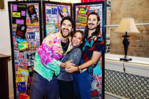 Joey Richter Instagram - Well babes, that’s a wrap on the Darren Criss Worldwide Concert Experience of 2023™️ (working title 😎)!! What a fuckin HONOR to tour so many places with this fun-as-hell crew! 🍻And to finish things off with 2 sold out shows at the iconic @thelondonpalladium?! Mind blowing. 🤯 Y’all gave us a PROPER British send off, loves😘 🇬🇧

Feeling nothing but gratitude for this whole experience of these shows over the last several months. And ill tell ya: not something, as the internet is wont to say, I had on  bingo card! 🎰 So many incredible folks at both @michaelcasselgroup & @lambertjacksonproductions who made these international excursions easy, efficient, & as a result SUPER fun for everyone 🤩 would work with ALL of them again in a heartbeat!! They’re stars and deserve their laurels! 🎖️

Slides 3, 4, & 5 feature our Aussie boots on the ground 🥾: Jaqui, @alex_duffy, & @jendangdang! They became our beautiful lil touring family down unda!! Bringing a big show like this across the Pacific Ocean is a daunting task, but this team went above and beyond every step of the way and made it look EASY? Plus? All of ‘em the best people? I miss em 💗

📋Example? Slides 6 & 7: A beautiful afternoon cruise through Sydney Harbor with the Michael Cassel team 🛥️ and Sam (@biomassage_official), a marvelous masseuse and beautiful soul! 💫 We we’re treated to a luxury massage w/ Sam and dare I say… it was the beat/most restorative massage if my life? He’s magic 💆🏻‍♂️

After Australia, we had no idea we’d be heading to London a month later and @itsjamielambert & his team carried the torch of this tour to the finish line with magnificent panache! 🔥💥There was stunning pyro 🎇 multiple guests 💃🏻 meet & greets 📸 and we did it TWICE in one day! Tho we had so much less time with them (36 hours!) but I marveled at what they achieved and was honored to work with them 🙏🏼 slide 8 feat. Our fab producer @phoebenoble__ who rocked it all day with us and STILL slayed 👏

TL;DR - We got to work with the best people and they Fuckin’ rock 🤘
.
.
.
#tourlife #darrencriss #concert #londonpalladium #australia #youreintheband #teamstarkid 🏴󠁧󠁢󠁥󠁮󠁧󠁿📸: @danny_with_a_camera