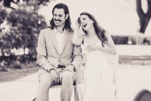 Joey Richter Instagram - 🚨WEDDING PHOTO DUMP PART 1 OF ???🚨

Our ceremony was a dream and we couldn't have done it without our beautiful friends! We are so grateful!

1) Ok this is actually us exiting the ceremony but it's a fun pic!

2) Dylan Darren and Jordan sang us down the aisle with truly the most BEAUTIFUL arrangement of You're Gonna Live Forever in Me 

3) Joey and I listening to them sing. I SOBBED all my makeup off in the first 2 mins of the wedding bc their voices were so beautiful. Spent the rest of the ceremony looking like Ozzy Osbourne. That is how life goes! 

4) A tight 5 to open the ceremony, as god intended

5) Nick was our officiant and it meant so much to us! He is one of our dearest friends 🥹 Plus he killed it! 

6) Joey and I each picked a friend to give a lil speech! Joe was Joey's pick, he did an amazing job AND managed to work in GG and Lost.

7) Julia was my pick and she gave a beautiful speech and made us cry and feel reflective, per usual!

8) We laughed through the whole fuckin ceremony! I look terrifying when I laugh, but that is also life!

9) Exhibit B

10) Friends, legally bound. 

There will be more dumps, sorry gurlies!!!

All 📸 by @annielesser !
#worldsfirstwedding #wedding #clowns #love #gilmoregirls #OfficialJLoWedding