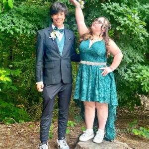 Johanna Colón Instagram - Prom 2024!! I understand why people say prom is “a night to remember” I had an amazing time at the @hope_for_teens13 queer prom and I will be going back next year! Happy pride!! 🌈🫶