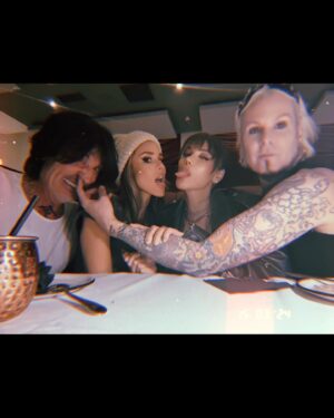 John 5 Instagram - catching up with the Lees @rlowery @brittanyfurlan @tommylee
