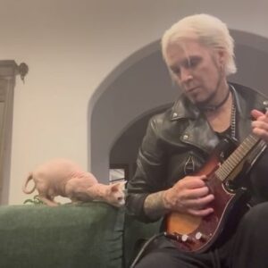 John 5 Instagram - How about a little God bless the children of the beast on electric mandolin