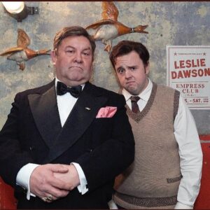 John Bradley Instagram - So proud to be sharing the role of Les Dawson with the brilliant Mark Addy in a short film about the legendary comedian’s early life. Written by Steve Pemberton and directed by Steve Bendelack, it’s part of the new series of Urban Myths for @skytv . I love Les, I love Mark, I love both of the Steves and their brilliant work. I loved this job. Coming soon. 😄 #lesdawson #skytv