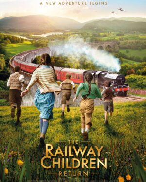 John Bradley Instagram - Delighted to share the first teaser poster for ‘The Railway Children Return’. Out in cinemas next year. It was a really beautiful thing to be a part of and I’m sure you’re going to fall in love with it. Trailer is in my bio for a couple of days. 🚂 ❤️ @studiocanaluk