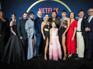 John Bradley Instagram - Some night. 3 Body Problem LA screening. ❤️❤️❤️ #3bodyproblem
