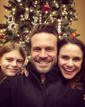 John Brotherton Instagram - We had so much fun hanging with this beautiful soul, watching her new movie #christmasoncandycanelane Love you tons @andreabarber ❤️🤙