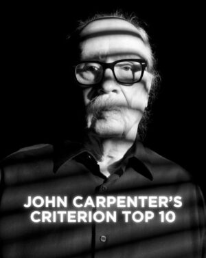 John Carpenter Instagram - “Noirs, both their cinematic qualities and their evocative titles, inspire me a great deal. I’m in awe of this genre.” Legendary horror maestro @johncarpenterofficial whose latest album LOST THEMES IV: NOIR comes out this week c/o @sacredbones , shares his @criterioncollection TOP 10—embracing darkness and doom of such noir classics as DOUBLE INDEMNITY, THE KILLERS, and KISS ME DEADLY. 🖤 Read on with the link in @sacredbones bio!