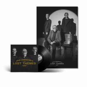 John Carpenter Instagram - Big news today! The iconic trio @johncarpenterofficial , Cody Carpenter @ludrium and @daniel_davies are back with their highly anticipated fourth installment in the Lost Themes series, Lost Themes IV: Noir. Pre-order a copy, releasing on May 3rd, on @sacredbones mail order on exclusive red splatter on clear vinyl, while supplies last! The most limited versions of the record all come with a bonus 7” “Black Cathedral” with a screen printed B side and a poster, and our mail order exclusive version comes with exclusive alternate silver foil.

It’s been a decade since John Carpenter recorded the material that would become ‘Lost Themes’, his debut album of non-film music and the opening salvo in one of Hollywood’s great second acts. Those vibrant, synth-driven songs, made in collaboration with his son Cody Carpenter and godson Daniel Davies, kickstarted a musical renaissance for the pioneering composer and director. In the years since, Carpenter, Carpenter, and Davies have released close to a dozen musical projects, including a growing library of studio albums and the scores for David Gordon Green’s trilogy of Halloween reboots. With ‘Lost Themes IV: Noir’, they’ve struck gold again, this time mining the rich history of the film noir genre for inspiration. 

John Carpenter, Cody Carpenter and Daniel Davies’s Lost Themes IV: Noir joins the 20th installment of the Sacred Bones Record Society! Enroll now to receive the album on society exclusive black and white splatter on clear vinyl, housed in a deluxe wrap-around, hand-numbered sleeve with a wax seal. The record also come with an exclusive artist curated piece of ephemera. The society exclusive version also comes with a bonus 7” and alternate silver foil. Joining these releases will be the next 2 eligible releases, each with the most limited color vinyl variant, special sleeves and artist curated ephemera. join now by purchasing Sacred Bones Society 20 on the @SacredBones website.