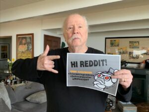 John Carpenter Instagram - From one hellscape to another...join us.