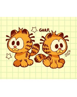 John Cohen Instagram - Love seeing all of the amazing Baby Garfield fan art! Check out these super talented artists. 🧡😻