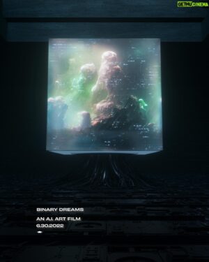 John D. Boswell Instagram - What happens when machines begin to question their origins? 🤖
 This thursday, join me on a mesmerizing journey into the mind of a hyper intelligent A.I. known as the God Machine.

BINARY DREAMS, my new experimental short film exploring how AI sees the universe, drops June 30.