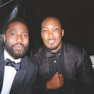 John David Washington Instagram - Winner winner chicken dinner 
Wait till yall see this man's performance 
@coreyhawkins 
#yesicannes
