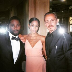 John David Washington Instagram - Winner winner chicken dinner 
@lauraharrier @jasperpaakkonen 
#yesicannes