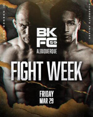 John Dodson Instagram - It’s fight week.