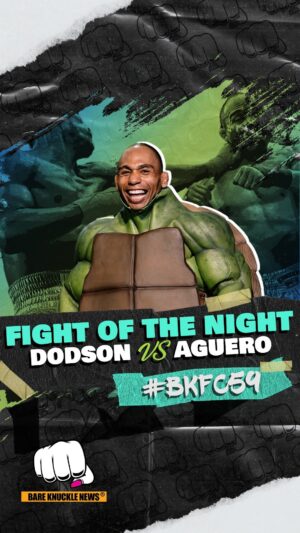 John Dodson Instagram - John “The Magician” Dodson retained his BKFC Flyweight World Title following his first defense against challenger Dagoberto Aguero as their action-packed clash was declared a unanimous draw in the BKFC 59 main event battle in Albuquerque: “He became the toughest opponent I ever faced in the BKFC and my hat’s off to him. I thought I was pushing ahead on the card, I thought I won. He literally sat there and made me do a boxing fight. And when I made it grimy and dirty, that’s when I turned it on. And that’s when we saw the real caliber of John Dodson.” 👊

@johndodsonmma @bareknucklefc 

#DodsonAguero #BKFC #BareKnuckle #BareKnuckleNews #BKFC59 #JohnDodson