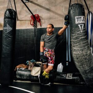 John Dodson Instagram - Oh you know… Just standing here just waiting for someone to be ready to throw some hands. It’s no big deal or anything. I’m just WAITING. 

photo credit: @nickvespe