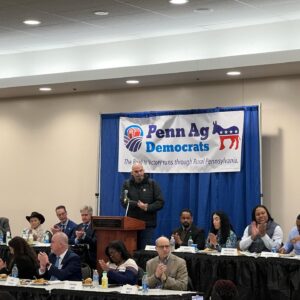 John Fetterman Instagram - Was an honor to attend opening day of the 107th annual PA Farm Show & the PennAg Dems Luncheon.

When I say "Every County, Every Vote," I mean it. 

I'll always show up for rural PA.