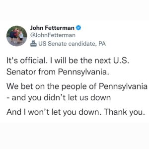 John Fetterman Instagram - 🥰