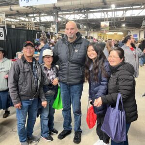 John Fetterman Instagram - Was an honor to attend opening day of the 107th annual PA Farm Show & the PennAg Dems Luncheon.

When I say "Every County, Every Vote," I mean it. 

I'll always show up for rural PA.