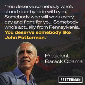 John Fetterman Instagram - 💯💯💯