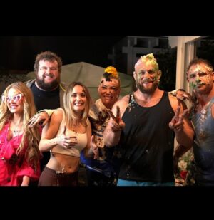 John Hennigan Instagram - 📺 Just wanted to take some time and reflect on our first season of #JohnnyLovesTaya. When you have a crazy concept, sometimes it feels like nobody can see your vision or “gets it”. Thankfully for us, @aew @tonyrkhan @mr_mansury #SonjayDutt did. Thank you for trusting us in creating something magical, fun and ridiculous for the @aew fans. Thank you to the @aew digital team for helping each week, posting, sharing and being there for us! Thank you to all of our friends who were always there to shoot a scene, lend a hand, learn choreography and get cake smashed in your face 😂 @hollymeowy @lauraclarejames @joshuastinnett @nathanbarnatt @royceisaacs @mynamesmitch @briancage @willie_mack @realfuturelegend @forsterlorraine @dear.salem @princekingnana . Thank you to @cosmoanddonato for helping us and sharing in on all the fun of the makeover episode! Thank you to everyone who came to our vow renewal and made it so special!!! Thank you to our AMAZING songwriter and musical machine @brynnacampbell for all your original songs and helping make us sound like we know what we’re doing 😂😂😂 Thank you to our director, writer, editor, one man production crew @justin.donaldson for all your incredible work this season. We would have never gotten to the finish line without you. You’re a god damn rockstar!!! This project was so much work, but soooooo worth it. All we ever want is to share our art with the world. If you like it or you don’t, we accomplished something very special. So thank you to all the fans that watched and played along with us. Season 2 anyone???? 

Love Kira and John