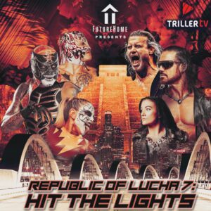 John Hennigan Instagram - “ROL7: HIT THE LIGHTS”, the Lucha Bros return to THE TEMPLE after 7 long years! And they are bringing some friends with them!!!

Go to our YouTube channel 📺 right now to see the FULL LINEUP!!! LINK IN BIO🔥

Presented by @futurehomeproductions 🎬, the Official Presenting Partner of ROL7!!! Follow @futurehomeproductions to learn more about their amazing projects !!! 

ROL7 WILL BE STREAMED ON @fitetv worldwide! 
Pre-order link coming soon! 

🤘🏻🤘🏻