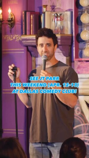 John Parr Instagram - JT PARR is here this weekend featuring for Tommy Brennan! See him LIVE tonight & tomorrow (Apr. 12-13)! Get your tickets now!
🎟link in bio 

#dallascomedyclub #jtparr #standupcomedy #comedian #jeffbezos #comedyclips #dallascomedy #thingstodoindallas