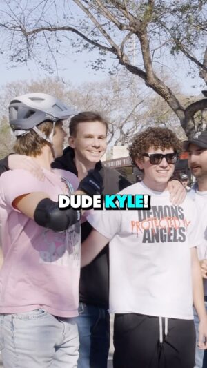 John Parr Instagram - Stoked to hang with Kyle #skate #rollerblade 
.
.
Edit by @johnchigas