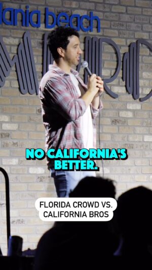 John Parr Instagram - Who’s better? Newsom or Desantis?  Catch us live! Ticket link in bio.
.
.
.
#gavinnewsom #rondesantis #standup #chadandjt