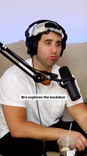 John Parr Instagram - Bro called into the pod to explain his back door adventures. Has anyone else tried this? 
#goingdeepwithchadandjt #podcast #comedy #jtparr
