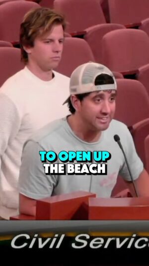 John Parr Instagram - Tell the gov to get off our beaches 🏄‍♂️
.
.
.
#chadandjt #citycouncil #california #beach #localsonly