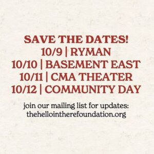 John Prine Instagram - Save the Dates! You Got Gold: Celebrating the Songs of John Prine, Oct 9-12, in Nashville. More info at yougotgold.johnprine.com (link in bio)