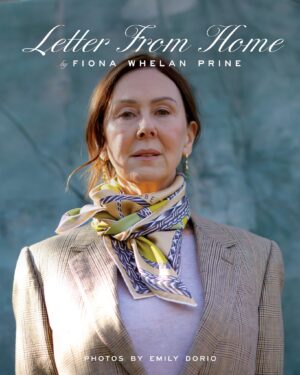 John Prine Instagram - Today the @bittersoutherner publishes @fprine 's "Letter From Home." In her letter, she shares stories of her childhood home in Ireland, her homes with her beloved John and now what home might look like next in Nashville.

You can also find Fiona's letter where it originally published in Issue No. 7. 

Link Also in Bio: 
https://bittersoutherner.com/feature/2024/fiona-whelan-prine-letter-from-home