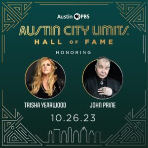 John Prine Instagram - "On October 26, actor Ethan Hawke will induct John into the "Austin City Limits" Hall of Fame, and Don Henley will induct Trisha Yearwood. 

The two artists will be honored in a star-studded ceremony featuring performances from Henley, Jo Dee Messina, Ronnie Dunn, Tyler Childers, Allison Russell, Kurt Vile and Tommy Prine, son of John Prine. Yearwood also will perform during the ceremony." - Austin American-Statesman