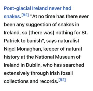 John Ross Bowie Instagram - POST-GLACIAL IRELAND is easily my favorite Genesis record. Happy St Patrick’s Day! #stpatricksday #ireland #legends #progrock