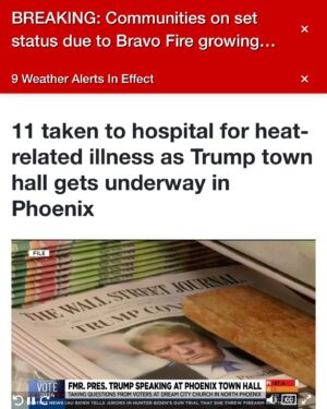 John Ross Bowie Instagram - See this doesn’t make any sense as I have been repeatedly assured that climate change is but a hoax. #voteblue