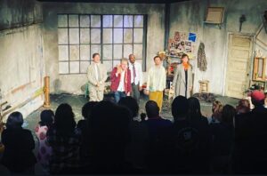 John Ross Bowie Instagram - Yesterday we closed the world premiere production of Brushstroke. Insanely proud of the work we all put into it, delighted by the response, and looking forward to the future.  Eternally grateful to all the people who threw themselves into getting this project up and running. Special thanks to Jamie, Nola and Walter, who support dads weird theater habit.