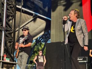 John Ross Bowie Instagram - #NoValues Festival. A fun time – but I have notes. However, let’s stress the positive:
1) @tsol_official -something about this band makes me wanna jump up on stage and try to kiss the lead singer. If you get this reference, congratulations, you also had difficulty making friends in high school.
2) the rebirth of a new @officialhepcat - with natural frontman @alexdesertwashere taking the reins
3) @deadmilkmenofficial had a great set and did the coolest thing – they deliberately closed with a sort of deep cut off their second album, so that if people wanted, they could leave early and go check out the damned. “Punk is about good manners”- Joe Strummer
3) @the_dickies_official - one stop shopping for gorgeous hooks and funny shtick
4) rebirth of a new @fishbonesoldier - the new guys looked understandably psyched that they were in Fishbone.
5) @mostfunsam providing info and narcan with @end.overdose 
6) @rodneylinderman and I discussed horror movies 
7) @deansabatino and I discussed everything else and
8) best for last - if you don’t do a punk festival with @jordandavidmorris, you’re doing it wrong. You’ll find him right in front of the soundboard, because he’s no idiot.
#punkrock #canters