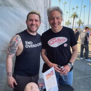 John Ross Bowie Instagram - #NoValues Festival. A fun time – but I have notes. However, let’s stress the positive:
1) @tsol_official -something about this band makes me wanna jump up on stage and try to kiss the lead singer. If you get this reference, congratulations, you also had difficulty making friends in high school.
2) the rebirth of a new @officialhepcat - with natural frontman @alexdesertwashere taking the reins
3) @deadmilkmenofficial had a great set and did the coolest thing – they deliberately closed with a sort of deep cut off their second album, so that if people wanted, they could leave early and go check out the damned. “Punk is about good manners”- Joe Strummer
3) @the_dickies_official - one stop shopping for gorgeous hooks and funny shtick
4) rebirth of a new @fishbonesoldier - the new guys looked understandably psyched that they were in Fishbone.
5) @mostfunsam providing info and narcan with @end.overdose 
6) @rodneylinderman and I discussed horror movies 
7) @deansabatino and I discussed everything else and
8) best for last - if you don’t do a punk festival with @jordandavidmorris, you’re doing it wrong. You’ll find him right in front of the soundboard, because he’s no idiot.
#punkrock #canters