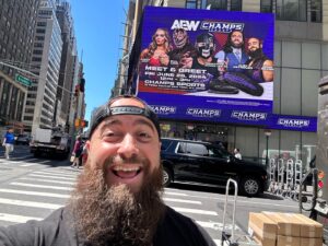 John Silver Instagram - Never thought I’d be on a billboard in Times Square in NYC. Pretty sweet