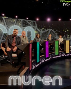 John Taylor Instagram - Fick vara med i ”Muren” i SVT i vintras som var roligt på många olika sätt. Sista bilden sträcker EWB och jag ut våra ryggar lite efter allt sittande. Visas ikväll och på SVT-Play. 
#muren #svt
