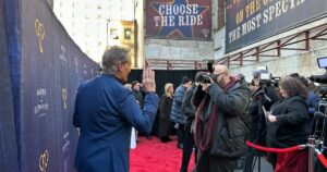 John Wesley Shipp Instagram - Opening night #waterforelephantsmusical - press line and #nytimes review headline 🙌🏼🎪🐘 #waterforelephants